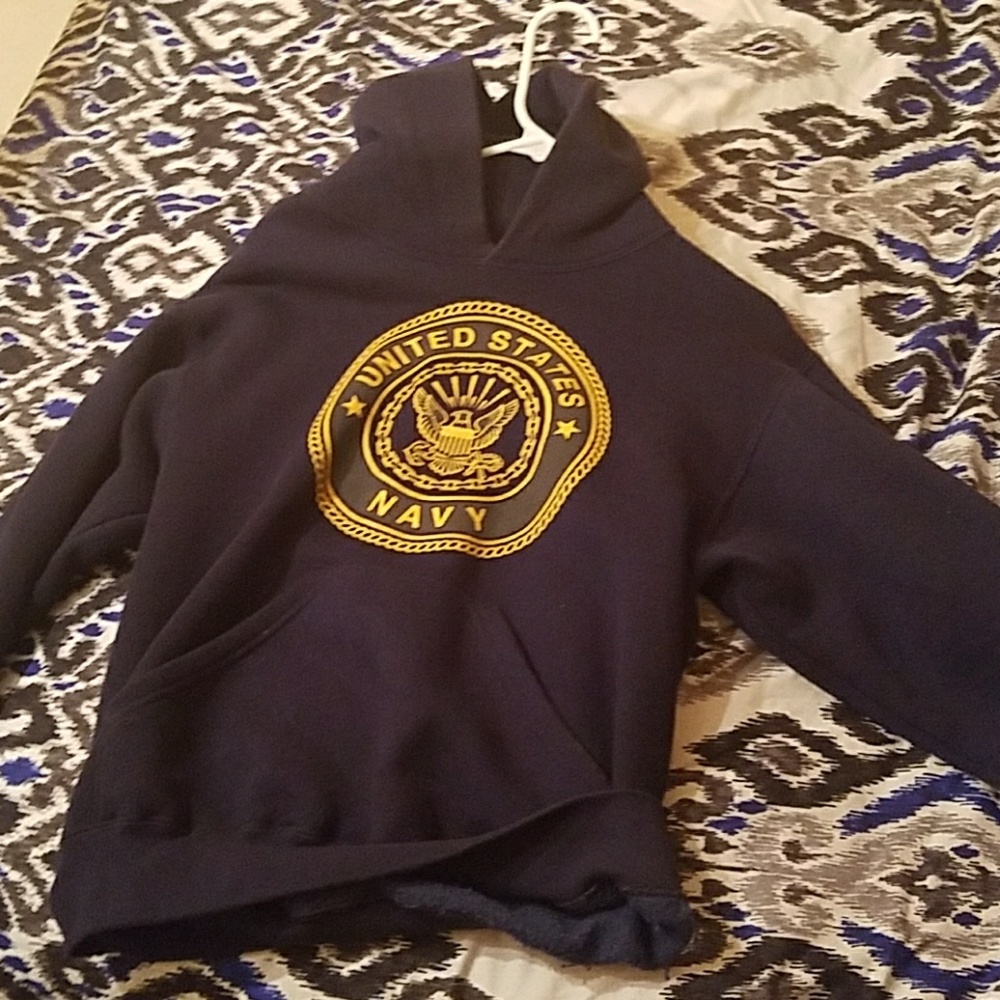 Navy sweatshirt